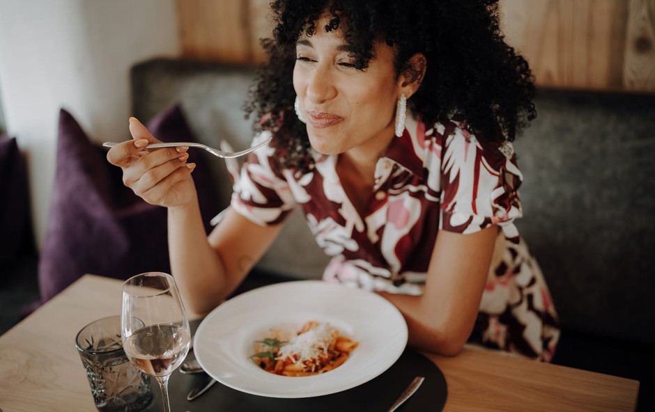 Schwimmen im Hotel Dorfer mit Pool