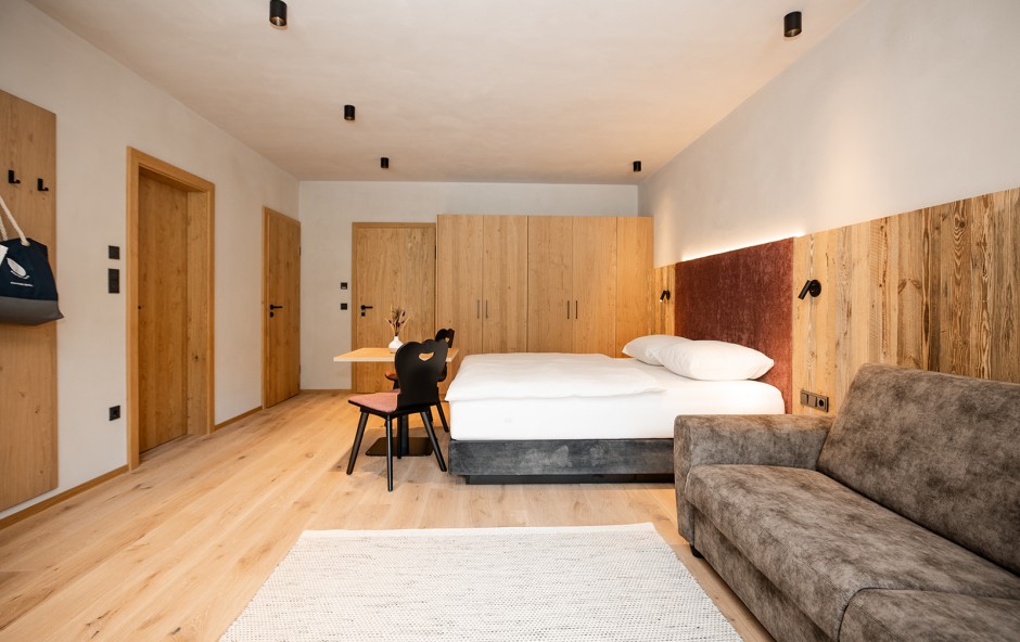 Modernes Zimmer vom Hotel Dorfer